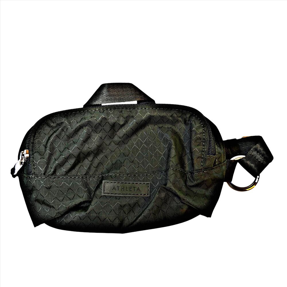 Athleta Power of She Army Green Crossbody Sling Bag Fanny Pack